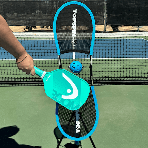 TopspinPro for Pickleball on court