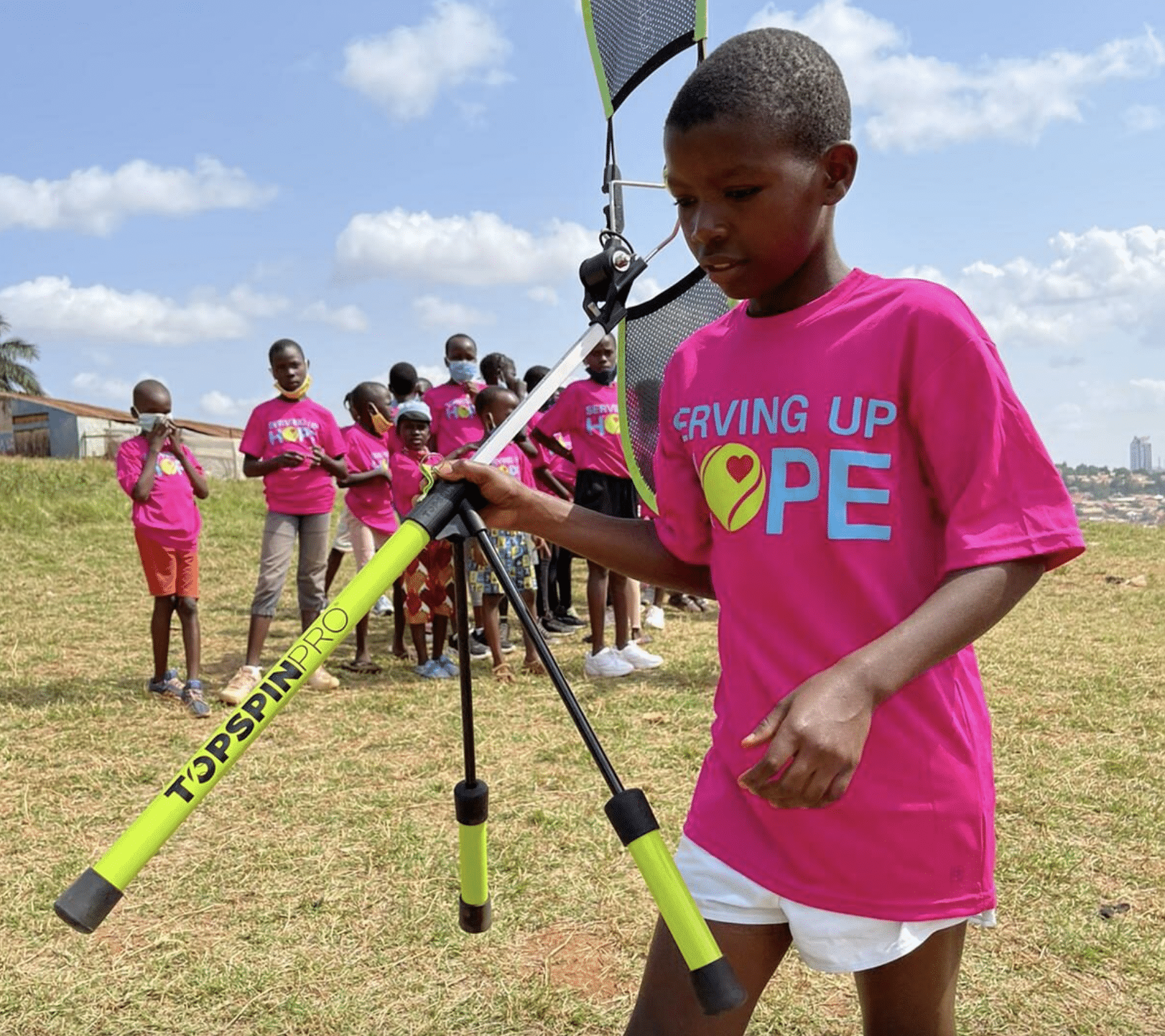 TOPSPINPRO COMMUNITY PROGRAM PARTNER: SERVING UP HOPE